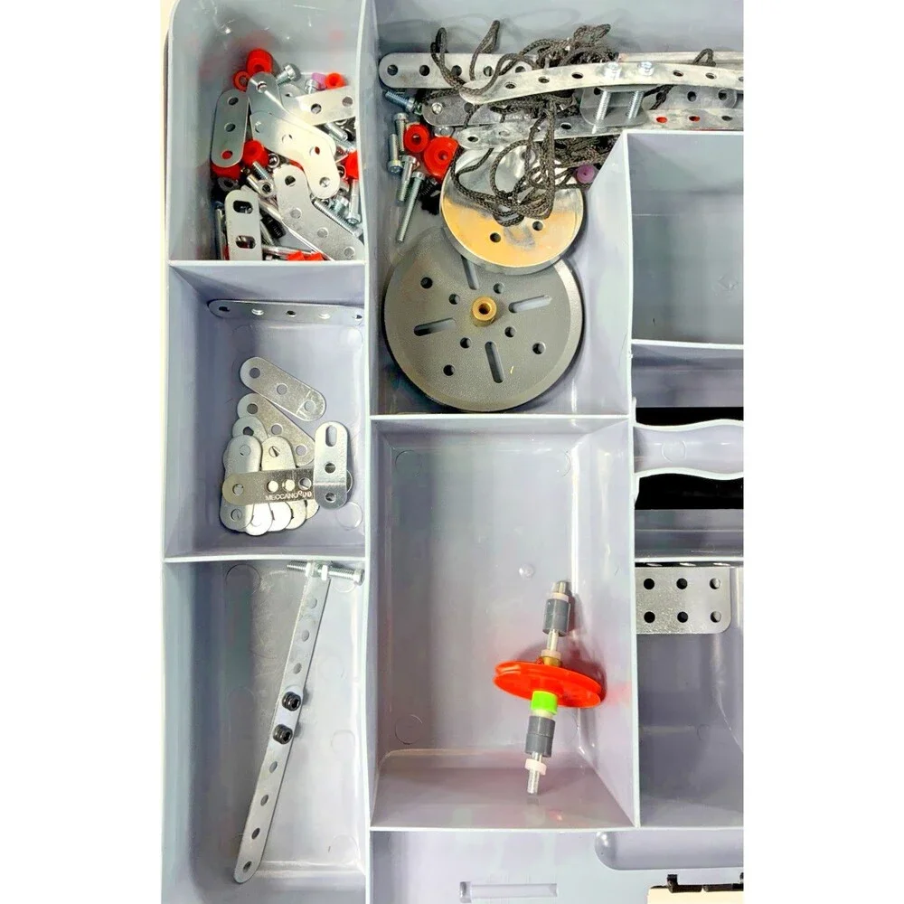 Meccano Erector Special Edition Building Set Parts in Case with Manual